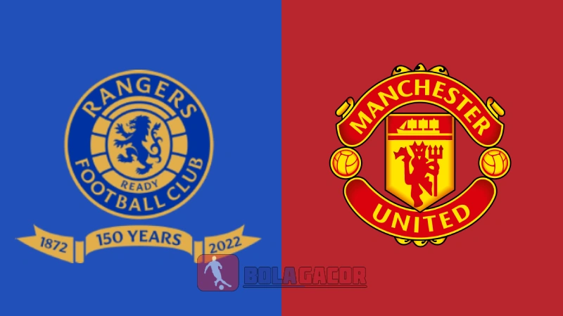 RANGERS VS MANCHESTER UNITED