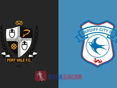 PREDIKSI BOLA PORT VALE VS CARDIFF CITY