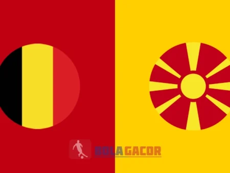 PREDIKSI BOLA BELGIUM VS NORTH MACEDONIA