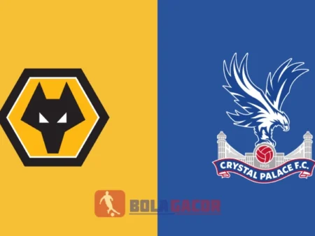 PREDIKSI BOLA WOLVERHAMPTON  VS CRYSTAL PALACE