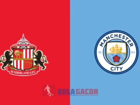 PREDIKSI BOLA SUNDERLAND VS MANCHESTER CITY